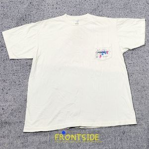 Vintage 90"s Single Stitch New Orleans  Jazz Festival Graphic Men's Tee size XL